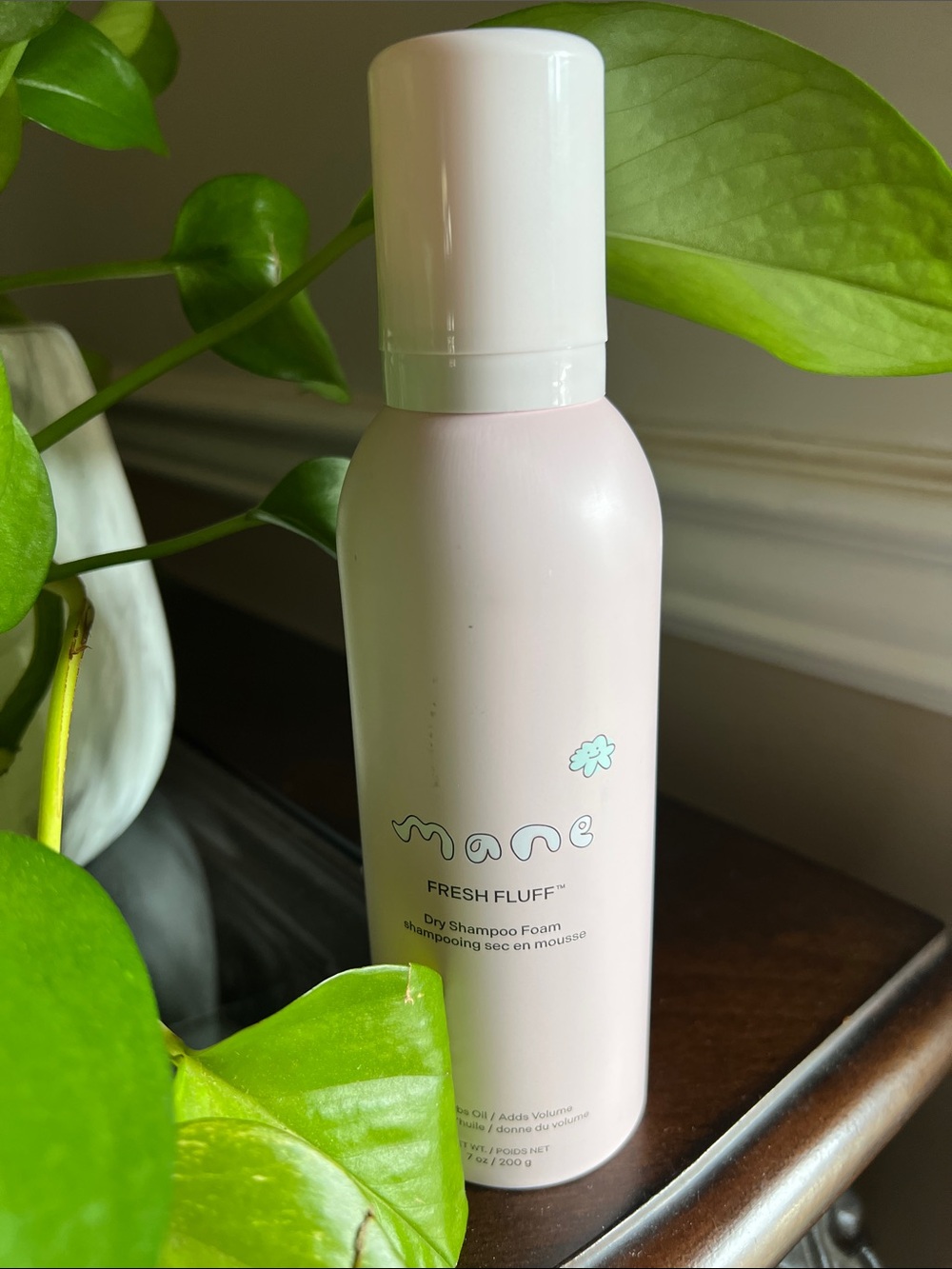 MANE Fresh Fluff Dry Shampoo Foam — Pink